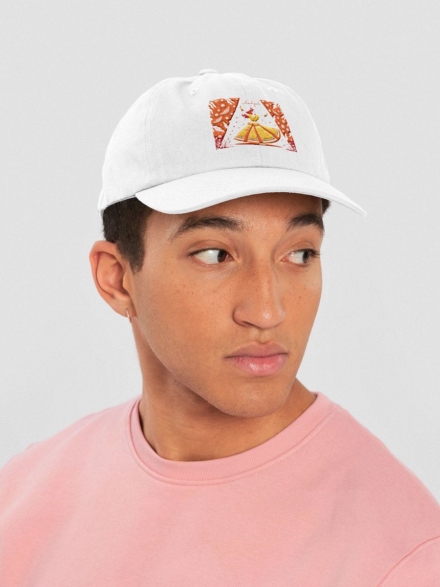 Elegant Kuchipudi Performance | Orange-Hued Art Print Dad Cap product image (16)
