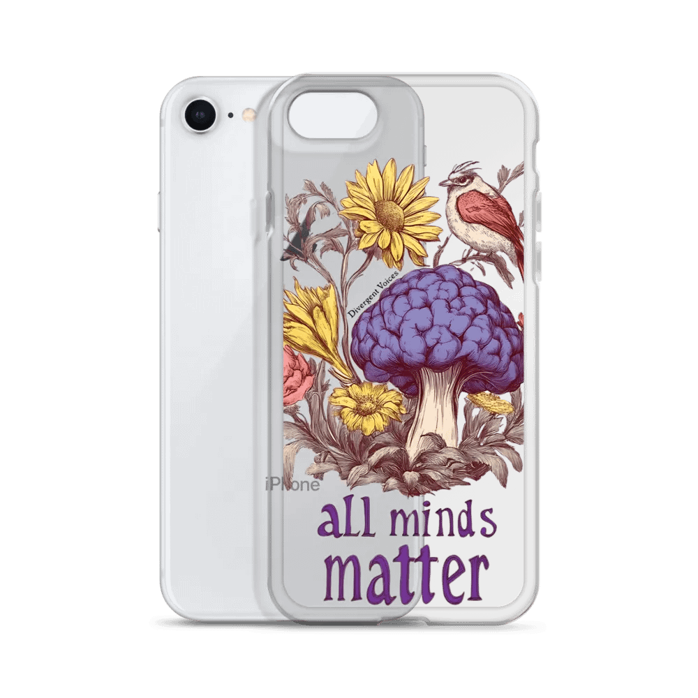 All Minds Matter Mushroom Phone Case product image (2)