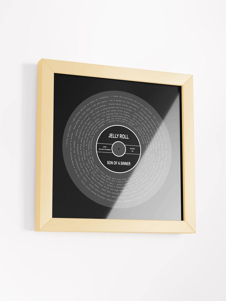 Jelly Roll - Son of a Sinner Vinyl Poster product image (38)