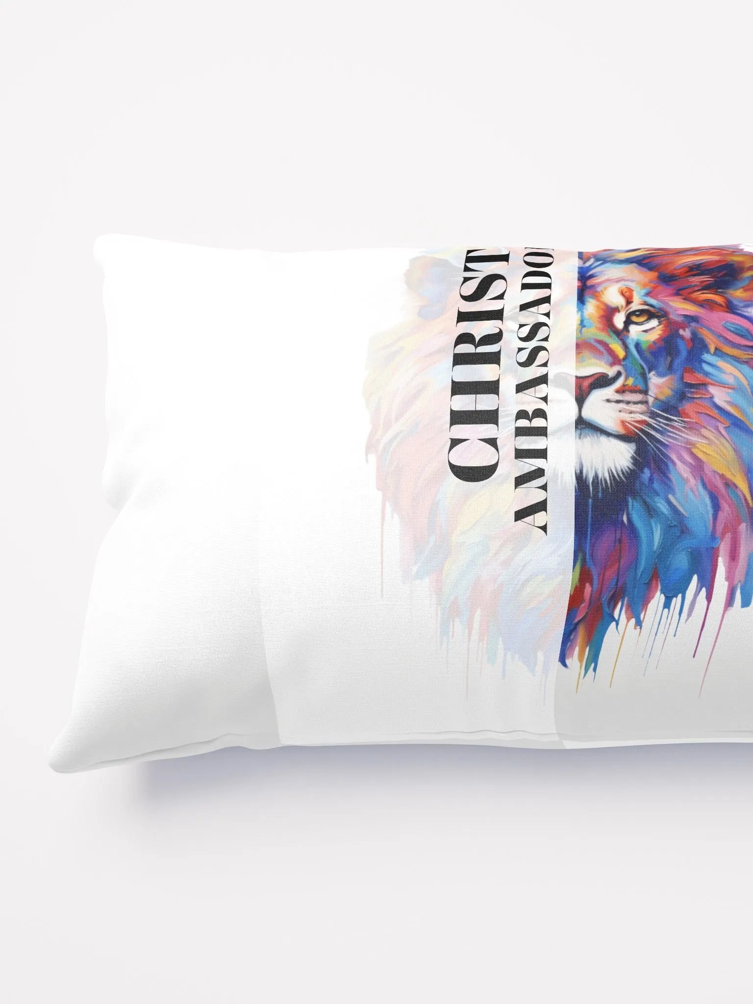 Christ Ambassador -Divine Lion All-Over Print Pillow product image (6)