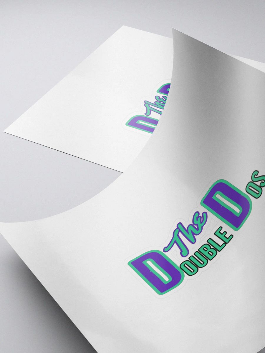 TheDoubleDos Sticker product image (4)
