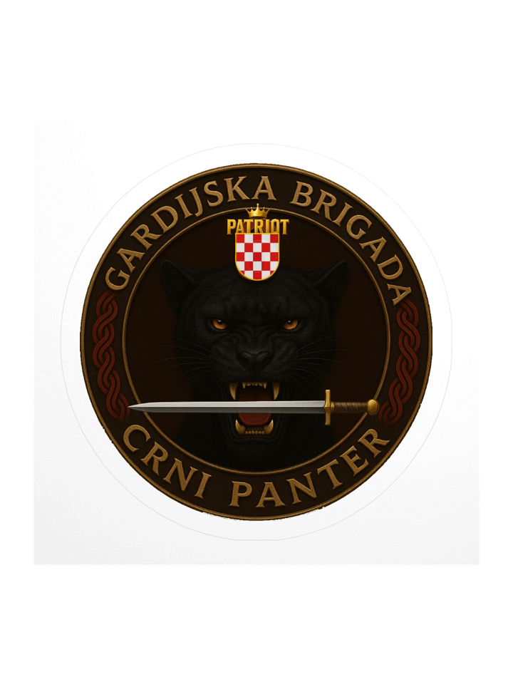 Black Panther Patriot Emblem Stickers product image (2)