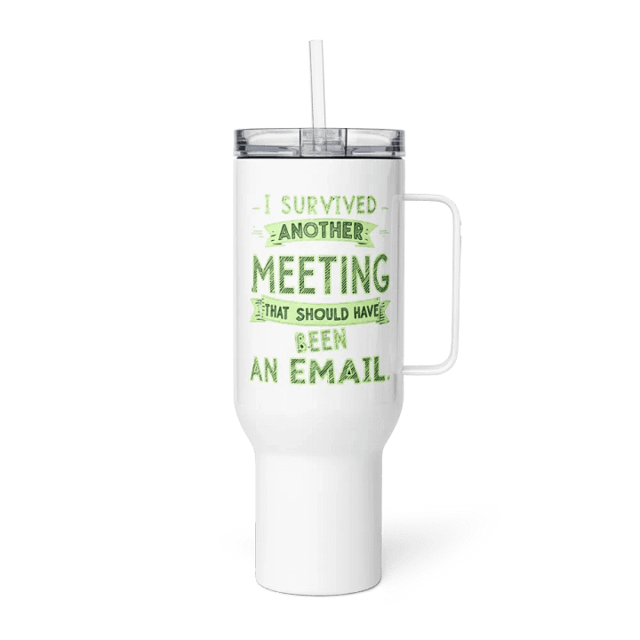 Email Meeting Survivor Travel Mug product image (4)