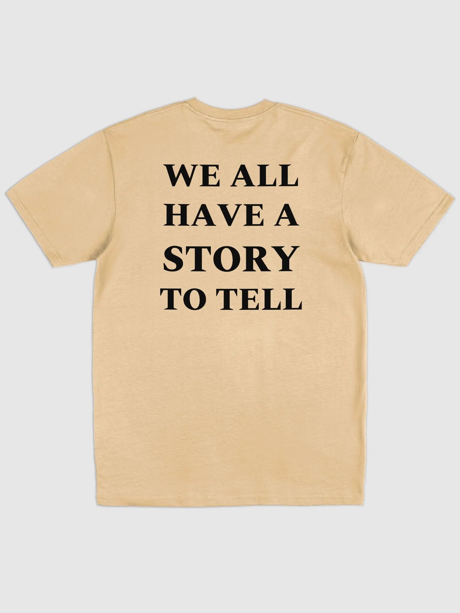 WE ALL HAVE A STORY TO TELL Premium Heavyweight Tee product image (2)