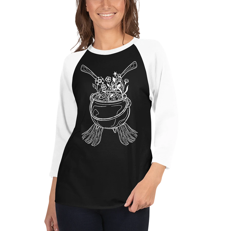 Henbane Coven Crest Fine Jersey Raglan Tee product image (5)