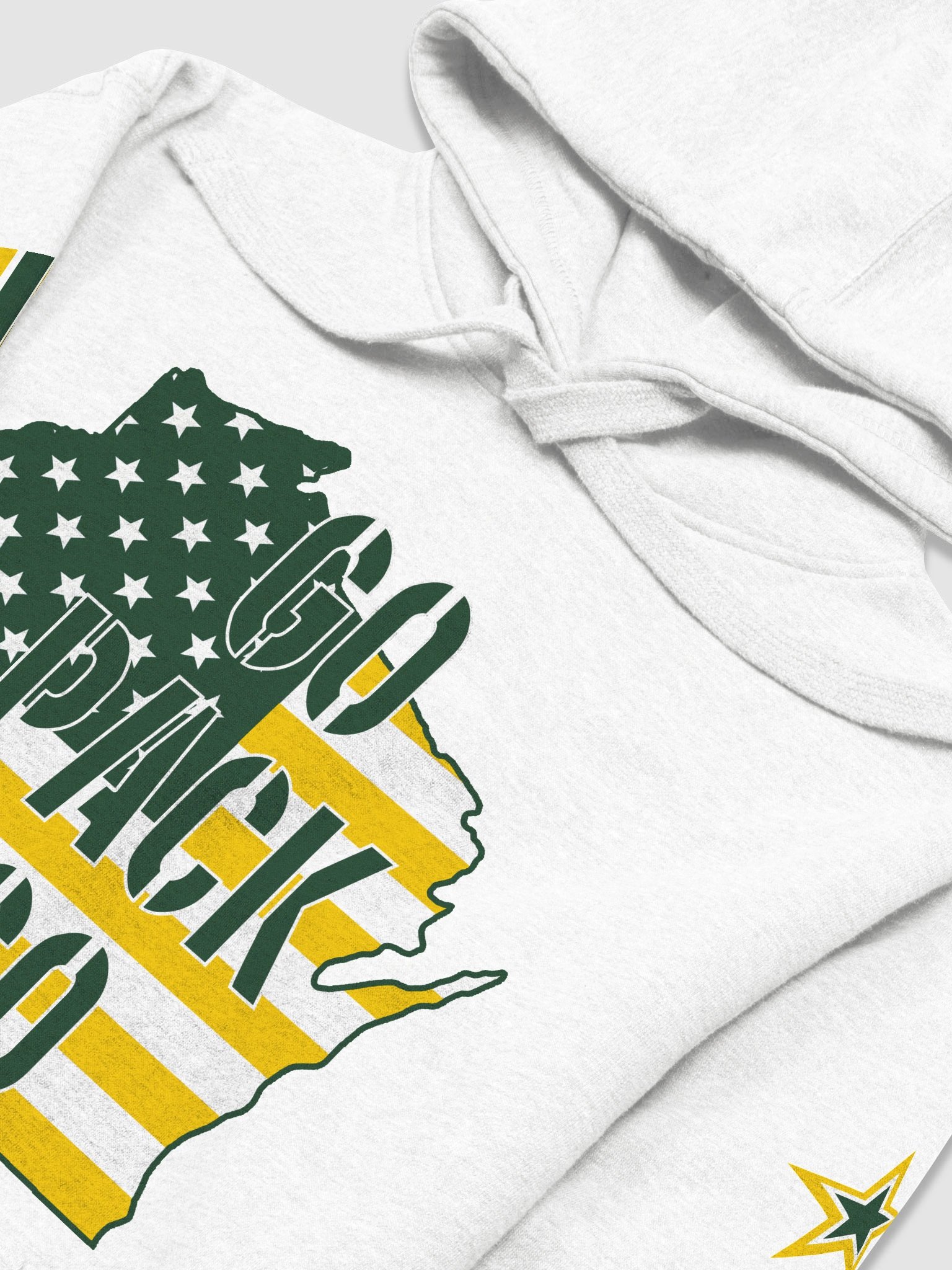 Green Bay Stars and Stripes Hoodie product image (3)