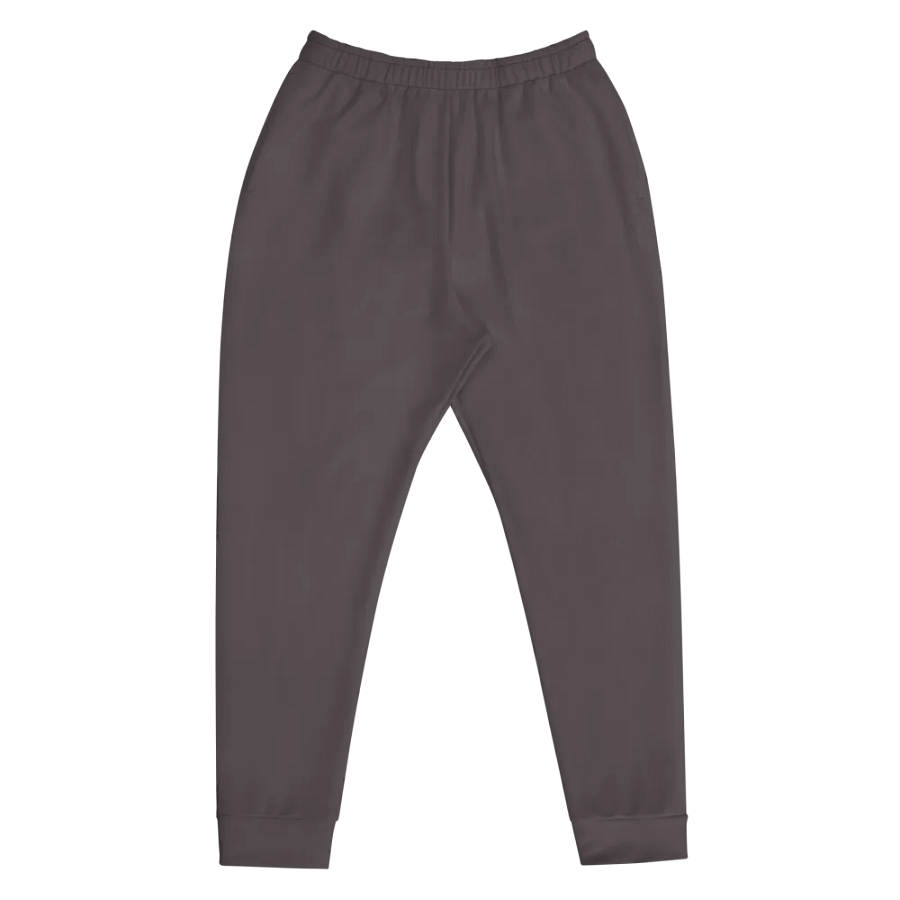 Plain Dark Brown True Summer Recycled Polyester Premium Men's Joggers by Treasure Pie product image (12)