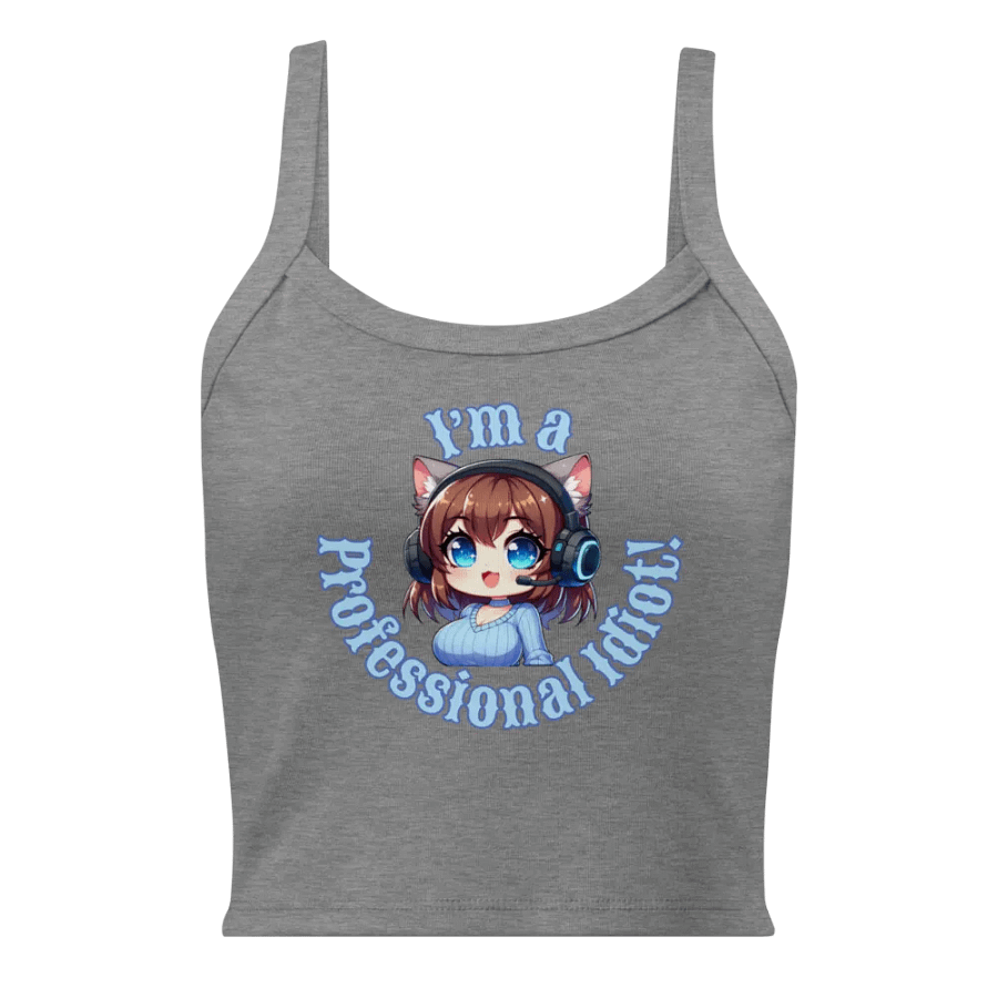 Professional Idiot Micro-Rib Tank Top product image (3)