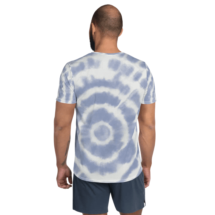 Ripple Effect All-Over Print Athletic Tee product image (2)