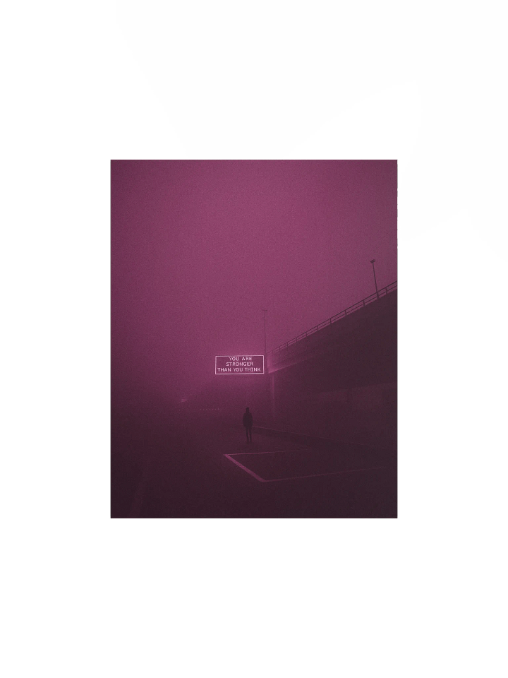 "You are stronger than you think" Matte Poster product image (4)