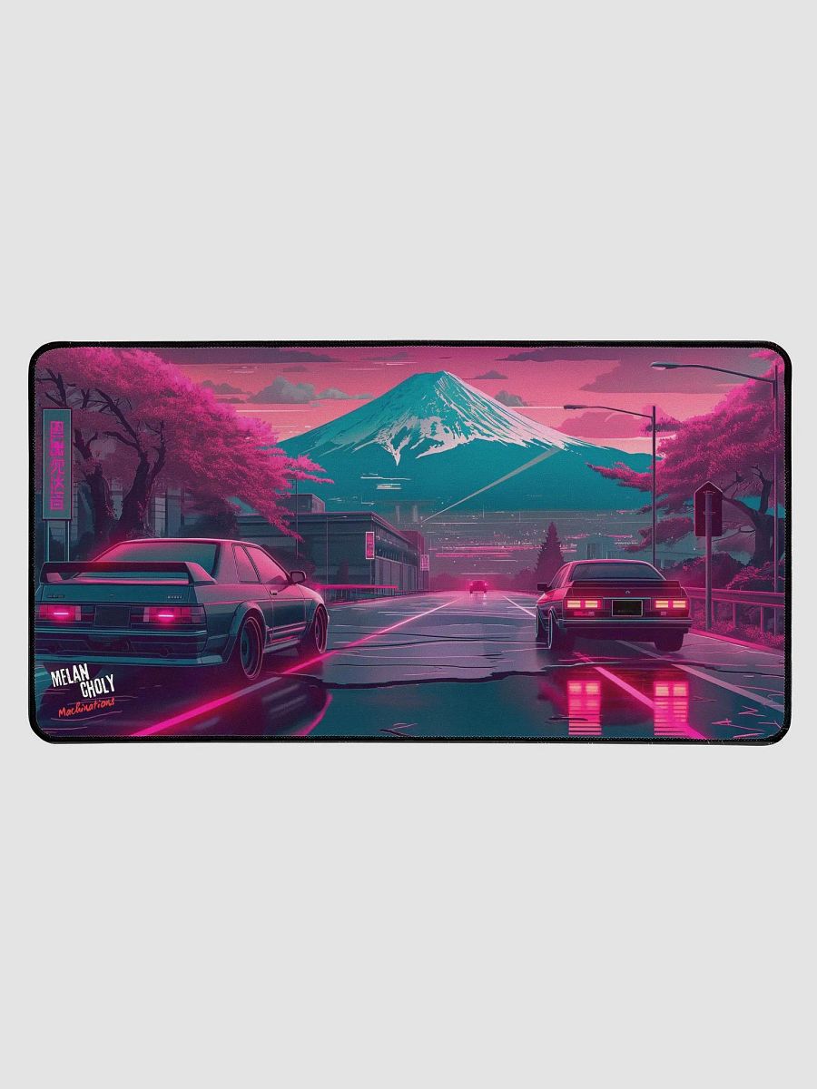 Neon Fuji Desk Mat product image (1)