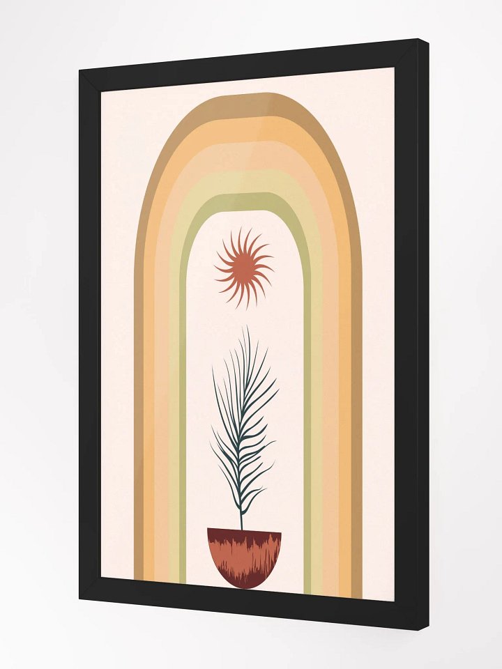 Radiant Flora Framed Art Print product image (11)