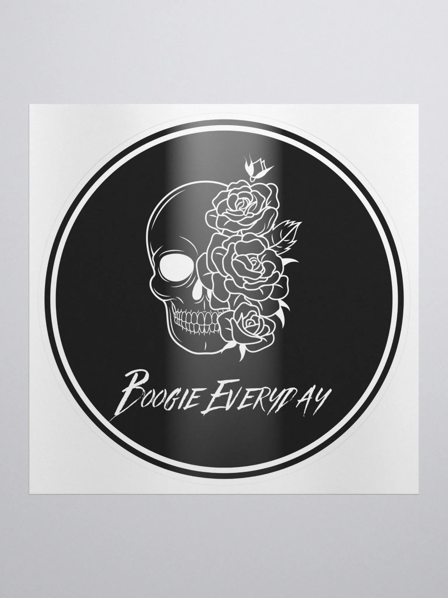 Rose Skull Sticker product image (1)