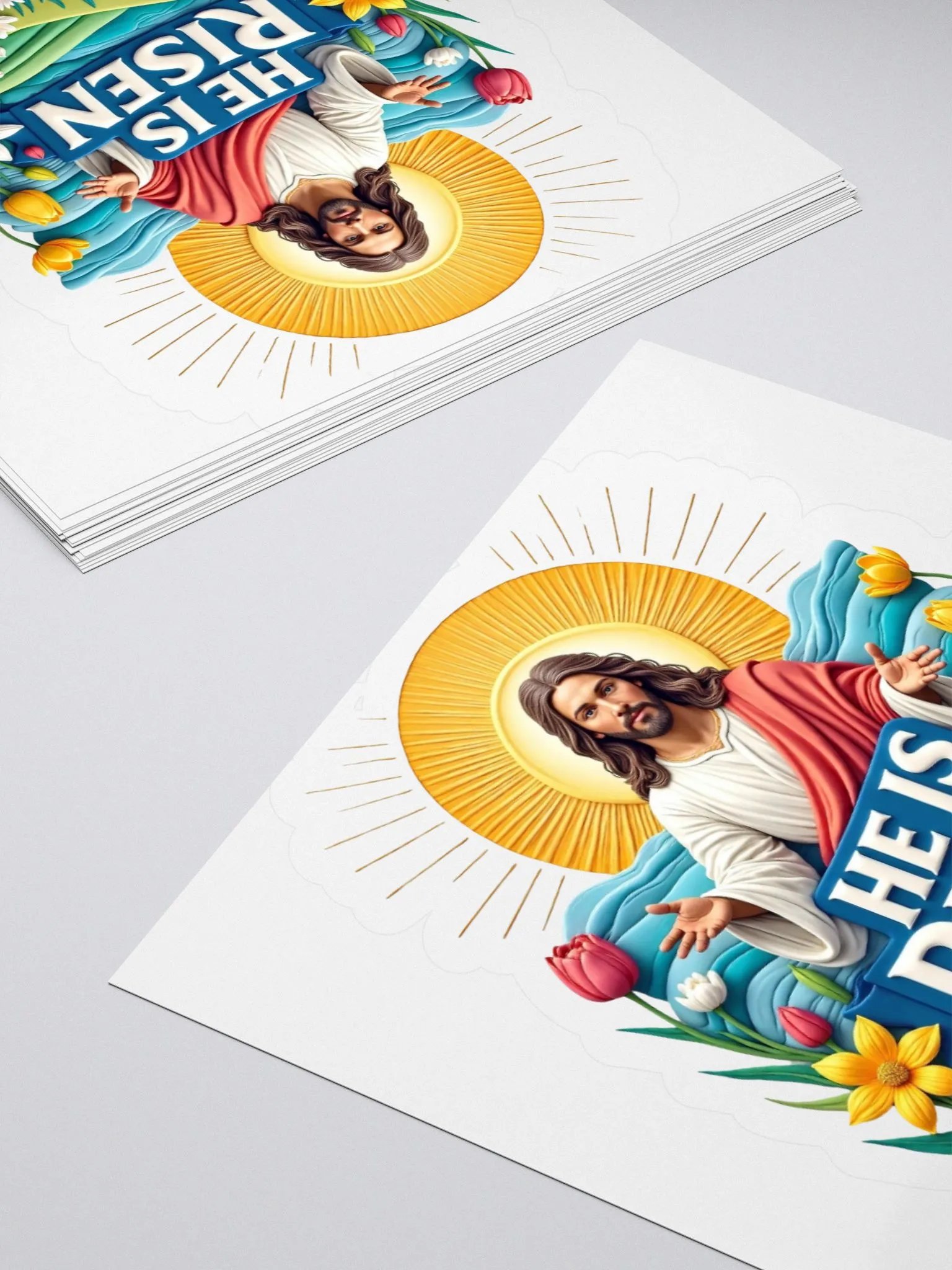 He IS Risen Sticker Set product image (10)