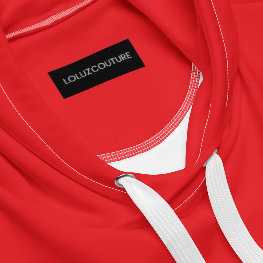 "Hoopsters Basketball" Vintage Red Hoodie product image (5)