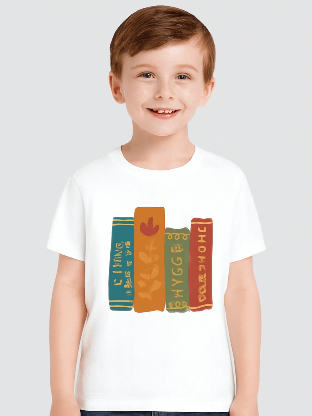 Whimsical Bookworm Youth T-Shirt product image (1)