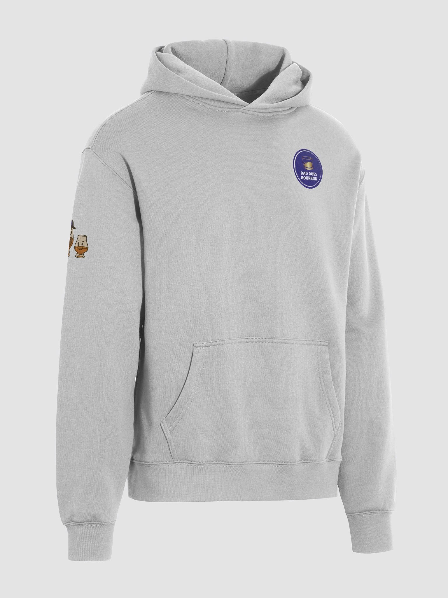 Dad Does Bourbon Oversized Hoodie product image (4)