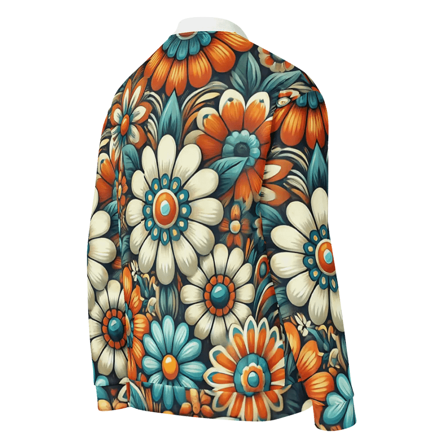 Floral Fusion All-Over Bomber Jacket product image (8)