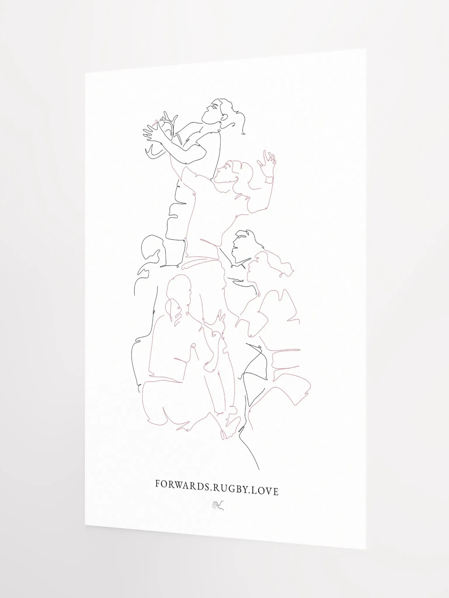 Rugby Love: Enhanced Matte Poster product image (7)