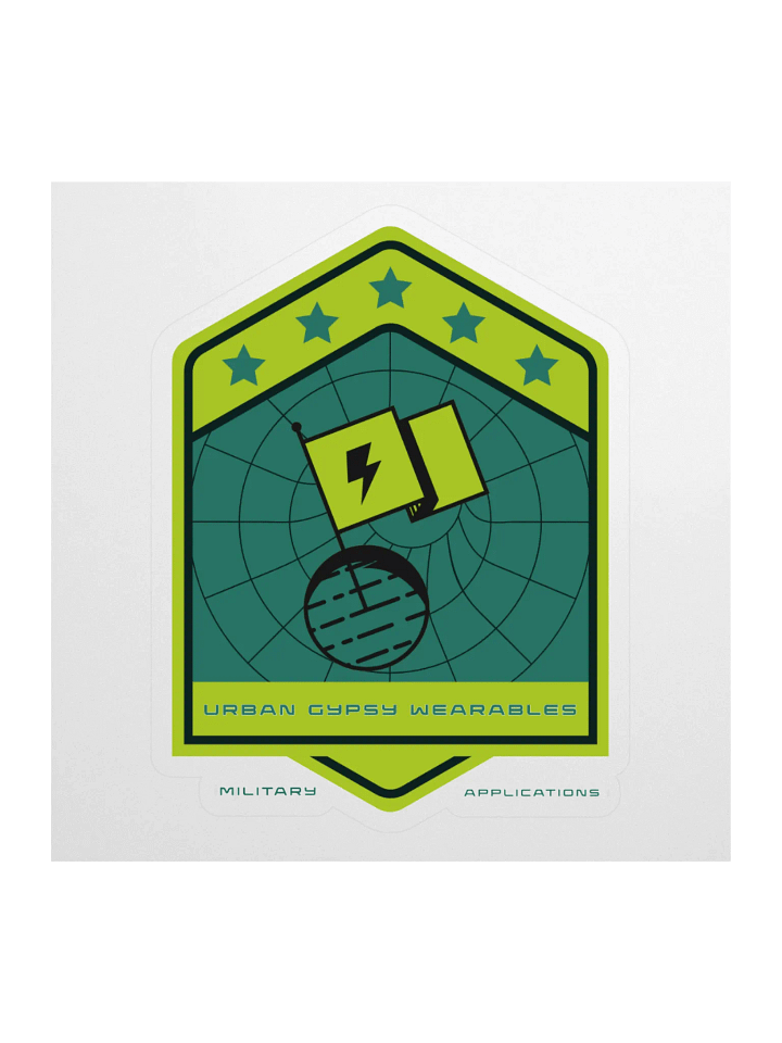 Military Applications Shield Sticker product image (1)