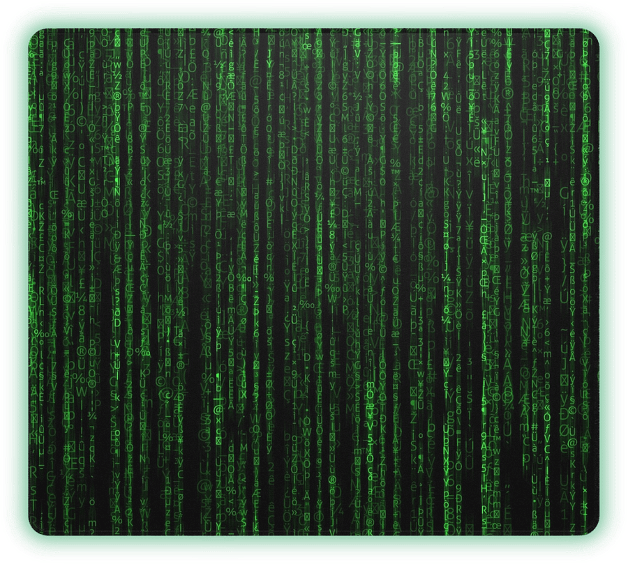 Matrix-Inspired Gaming Mouse Pad product image (1)