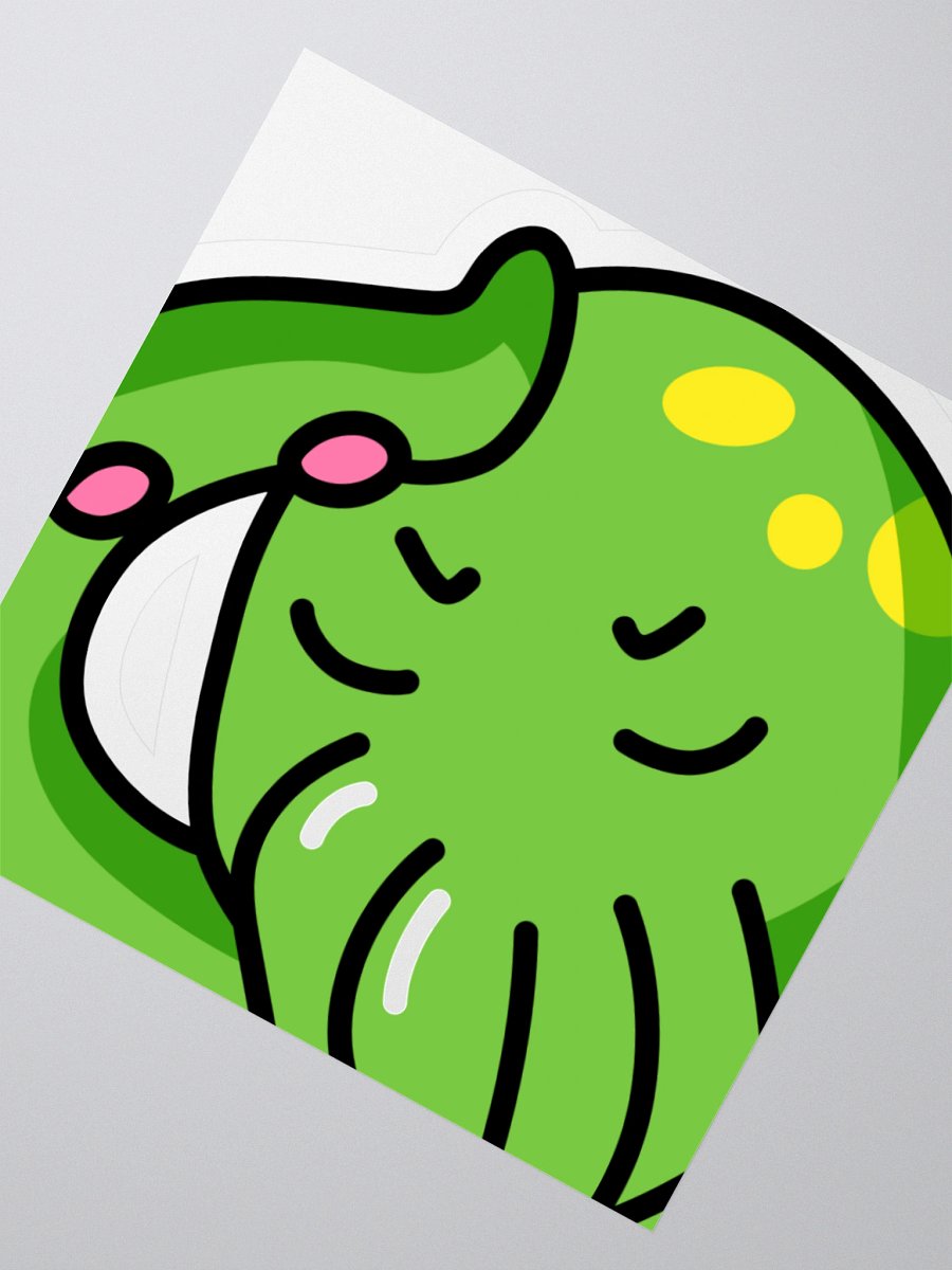 Cthulhu Face Palm Emote Sticker product image (2)