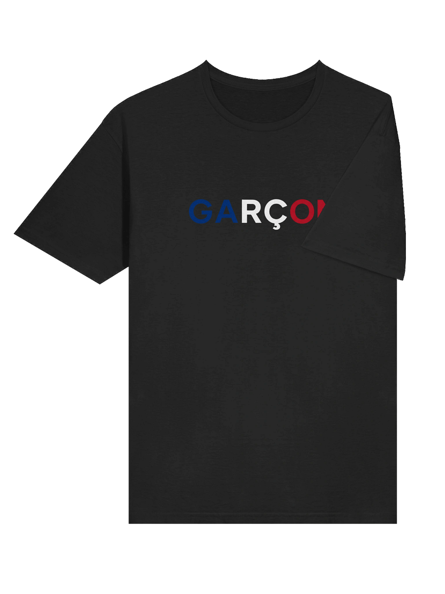 Vibrant GARÇON Unisex T-Shirt product image (8)