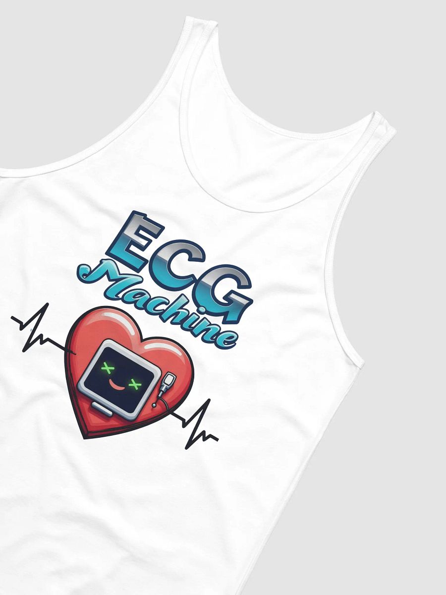 Smiling Heart ECG - Premium Tank Top product image (14)