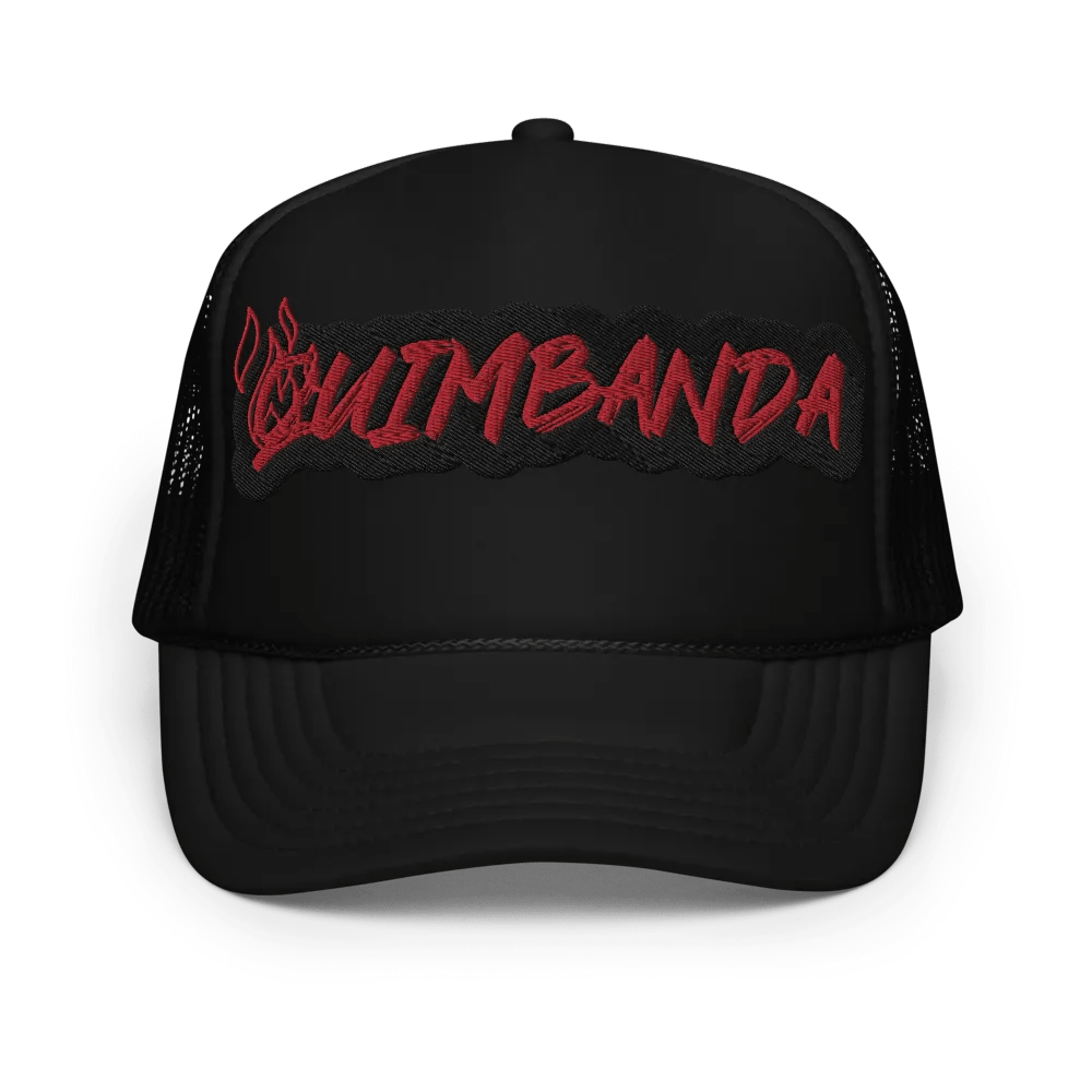 Quimbanda Flames Foam Trucker Hat product image (1)
