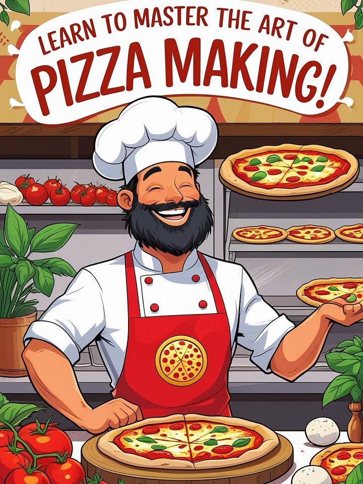 Copy of E-books Learn to Master the Art of Pizza Making! Shop E-books here 👇 👇 👇 Advance your skills with "How to Make Pizza Like a Pro: A product image (1)