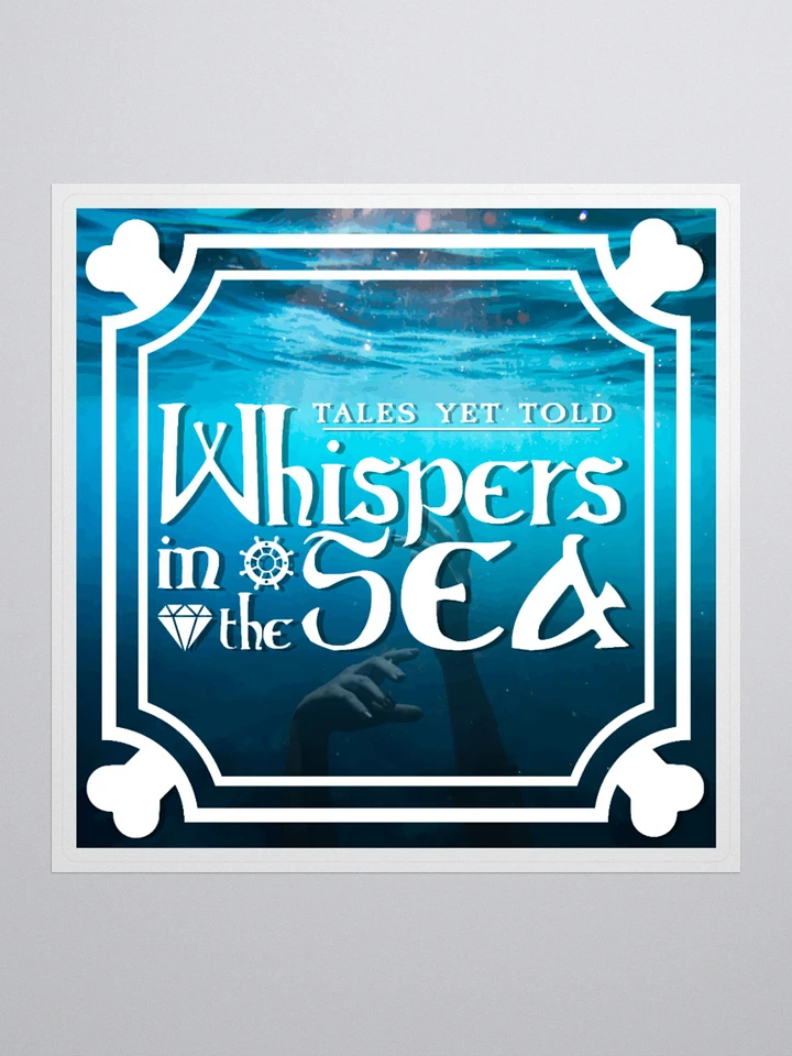 Whispers in the Sea - Logo - Sticker product image (3)