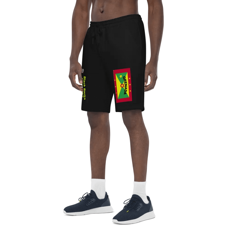 Grenada Flag Inspired Fleece Shorts product image (6)
