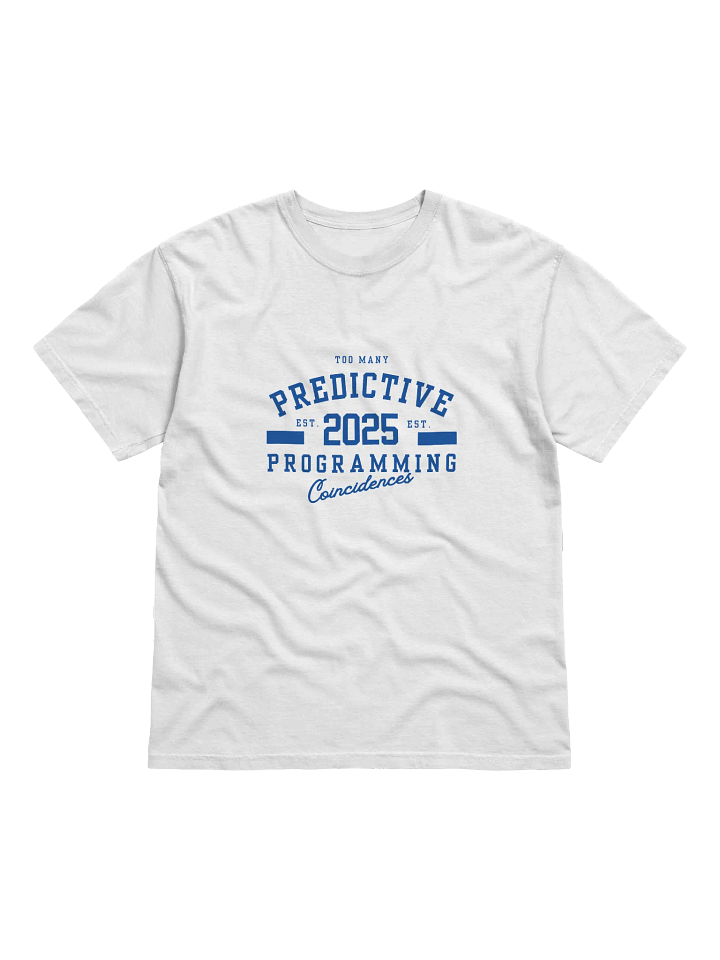 Predictive Programming - Heavyweight Tee product image (1)