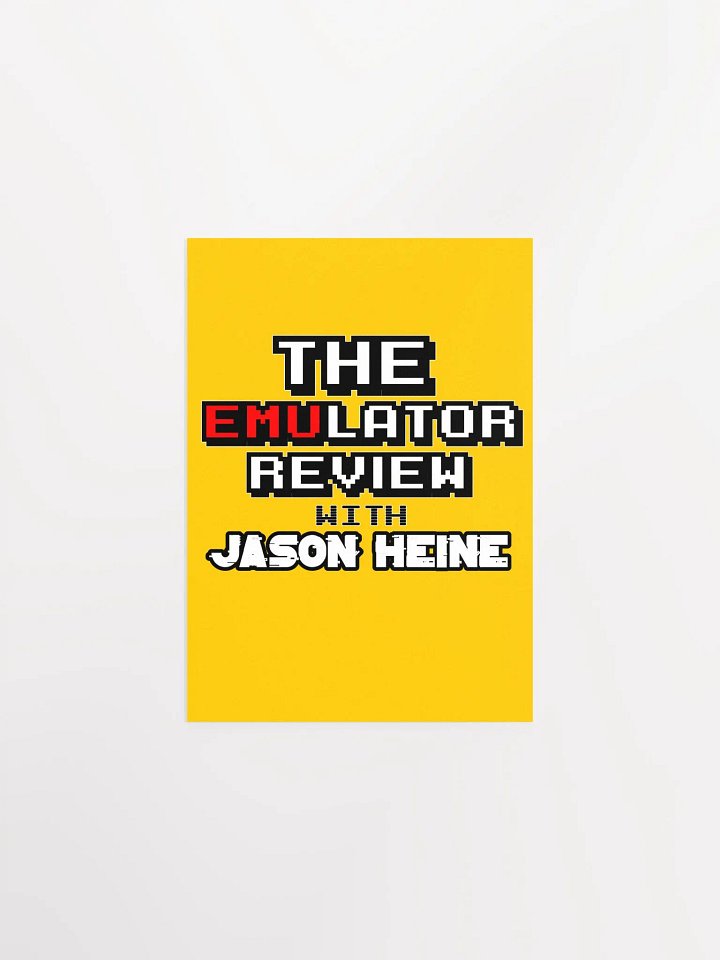 Poster - The Emulator Review product image (5)