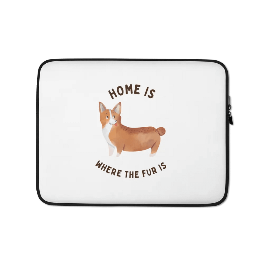 Home Is Where the Fur Is – Stylish Laptop Bag for Pet Lovers product image (1)