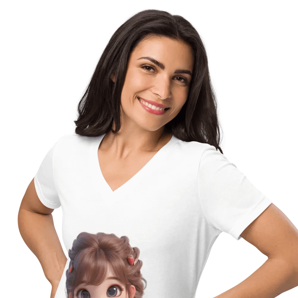 Bella+Canvas Women's Relaxed V-Neck T-Shirt product image (10)