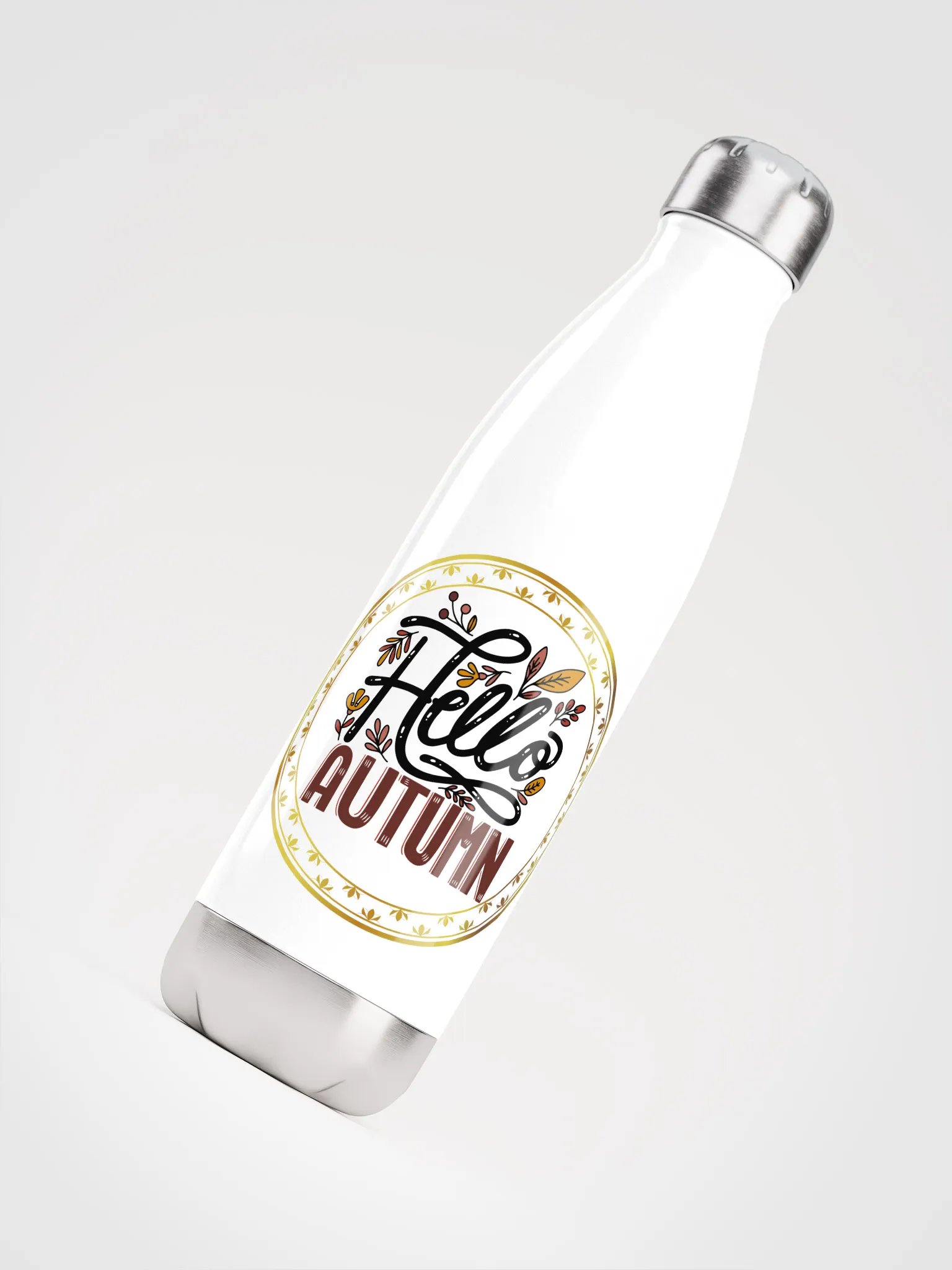 Hello Autumn- Stainless Water Bottle product image (4)