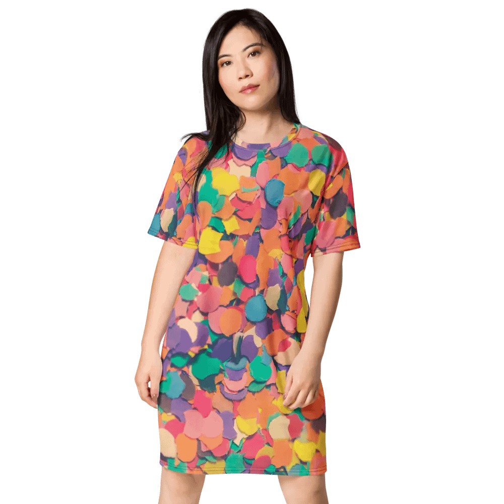 Visual Effects™ Fetti T-Shirt Dress product image (4)