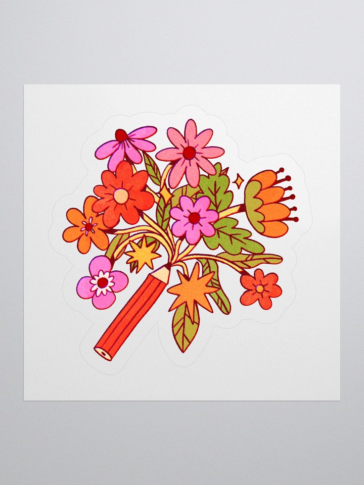 This Is What Drawing Feels Like Sticker product image (2)