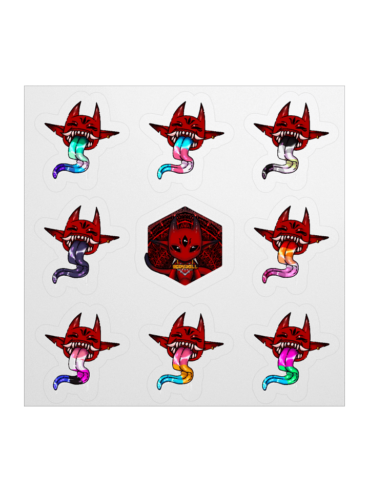 Cryptid Pride Sticker Sheet II product image (1)