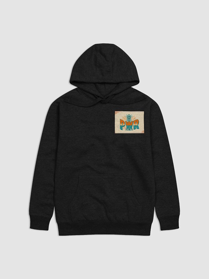 Unisex Black PWR Radiating Eye Hoodie 3x product image (1)