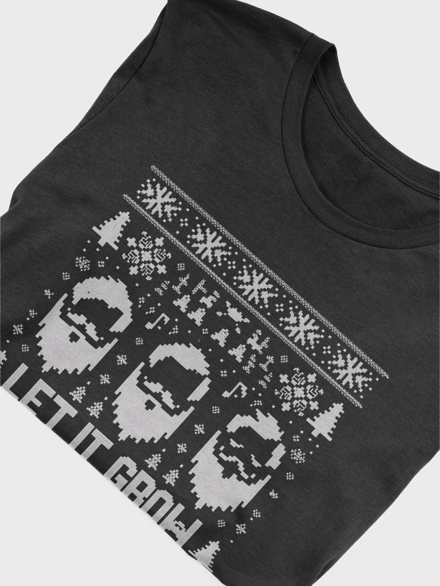 Festive Bearded Faces Holiday T-Shirt product image (5)