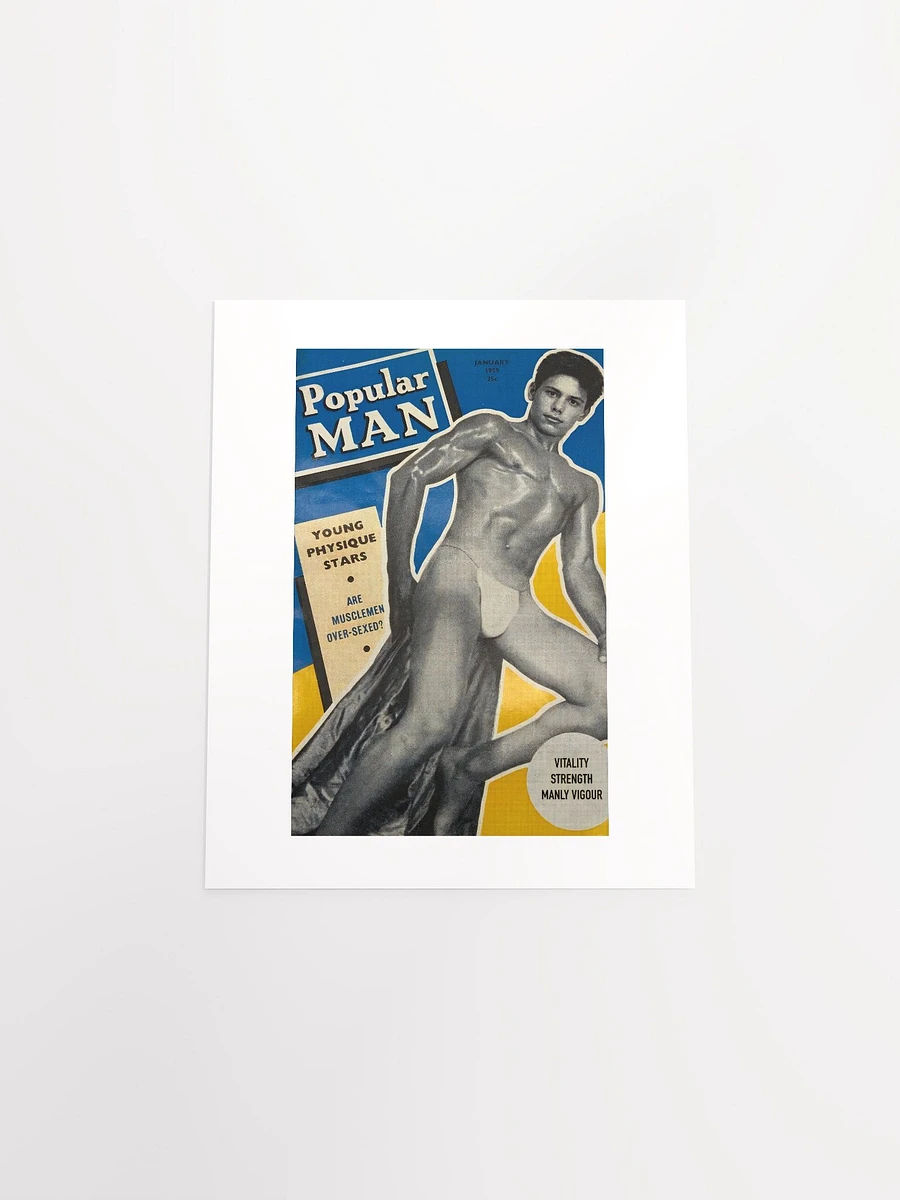 POPULAR MAN Magazine Cover (January 1959) - Print product image (4)