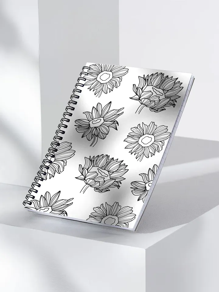 Flower Doodle Notebook product image (2)