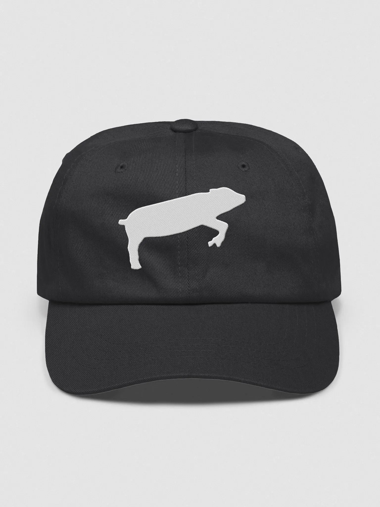 Leaping Pig Logo LIGHT (Classic Dad Hat) product image (2)