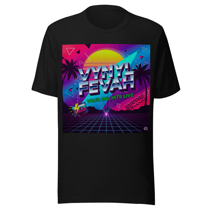 Vynyl Fevah 80s Hits Live tee product image (1)