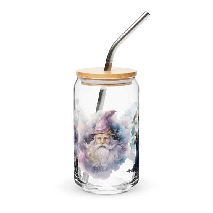 Mystical Wizard Can-Shaped Glass product image (1)