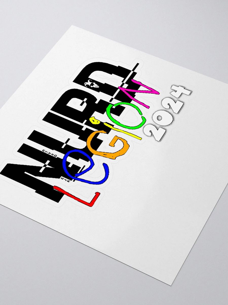 NurdLegion - Crayon Sticker product image (8)