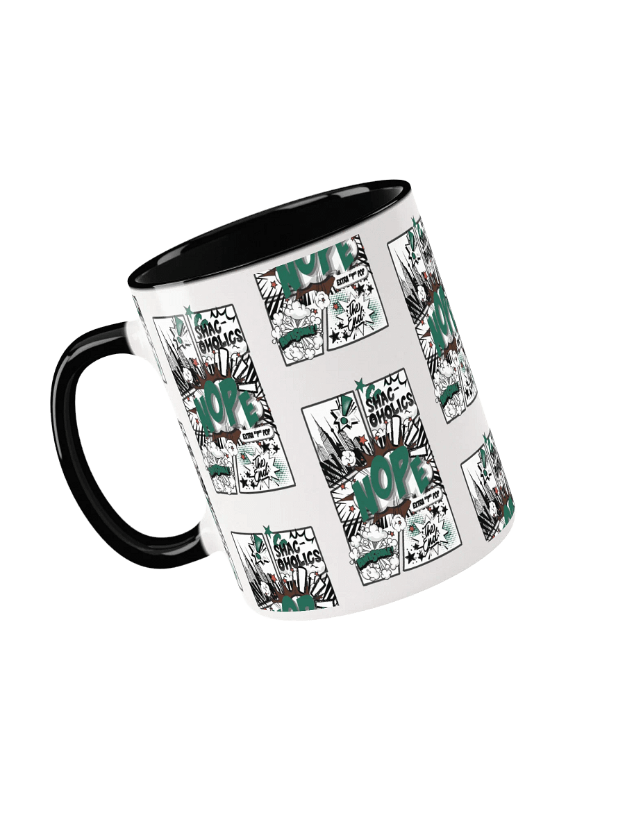 Shac-oholics Comic Blast Mug - Dark Green 