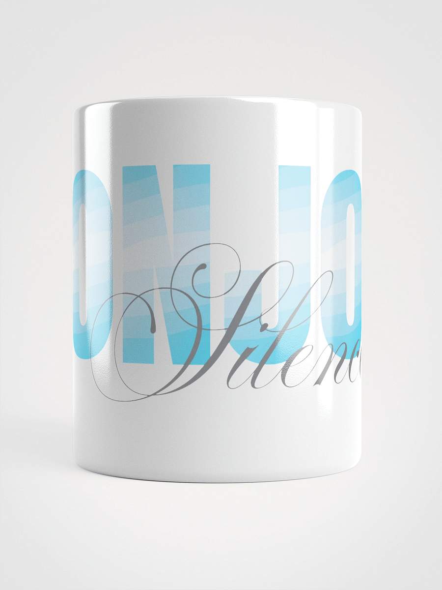 Mug Blanc Bonjour Silence - Cadeau Mug Message Positif product image (5)